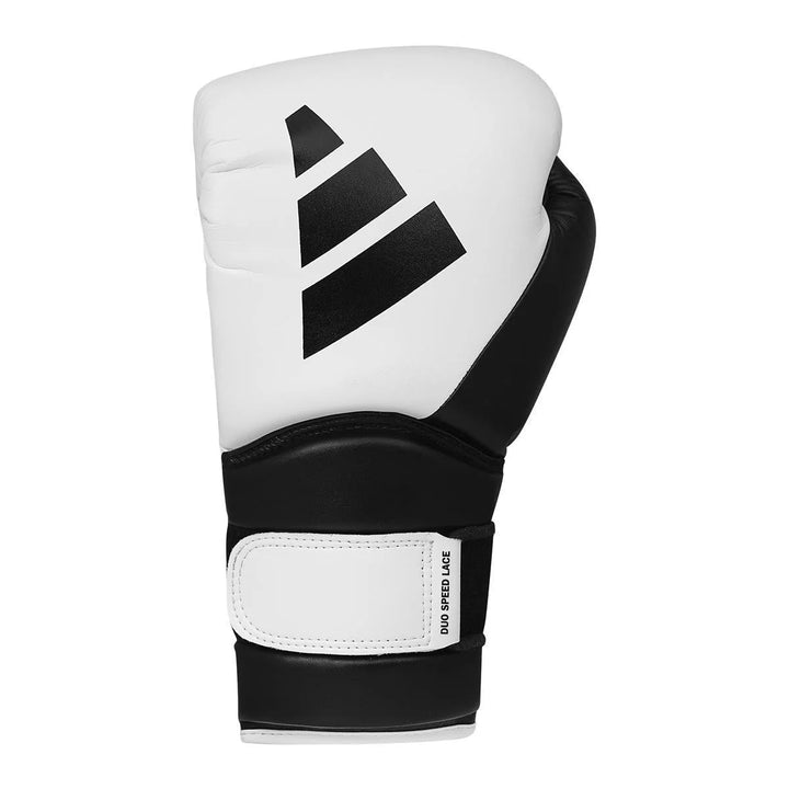 adidas Power 350 TG Boxhandschuhe, Weiss/Schwarz