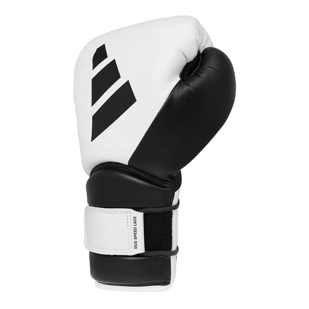 adidas Power 350 TG Boxhandschuhe, Weiss/Schwarz