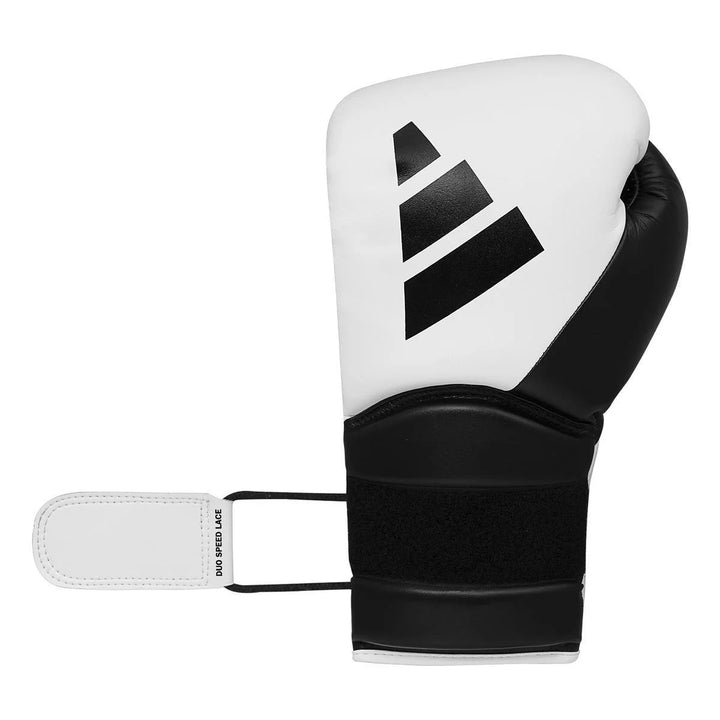 adidas Power 350 TG Boxhandschuhe, Weiss/Schwarz