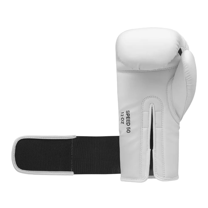 Gants de boxe adidas Speed ​​50 pour femme, magenta/blanc