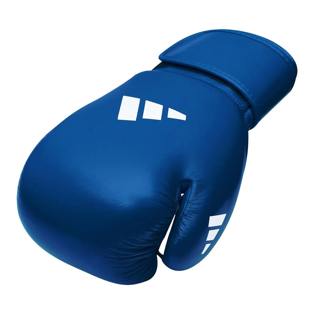 adidas World Boxing Boxhandschuhe, Blau/Weiss