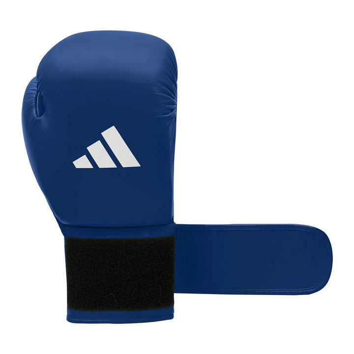 adidas World Boxing Boxhandschuhe, Blau/Weiss