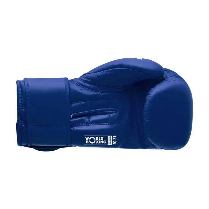 adidas World Boxing Boxhandschuhe, Blau/Weiss