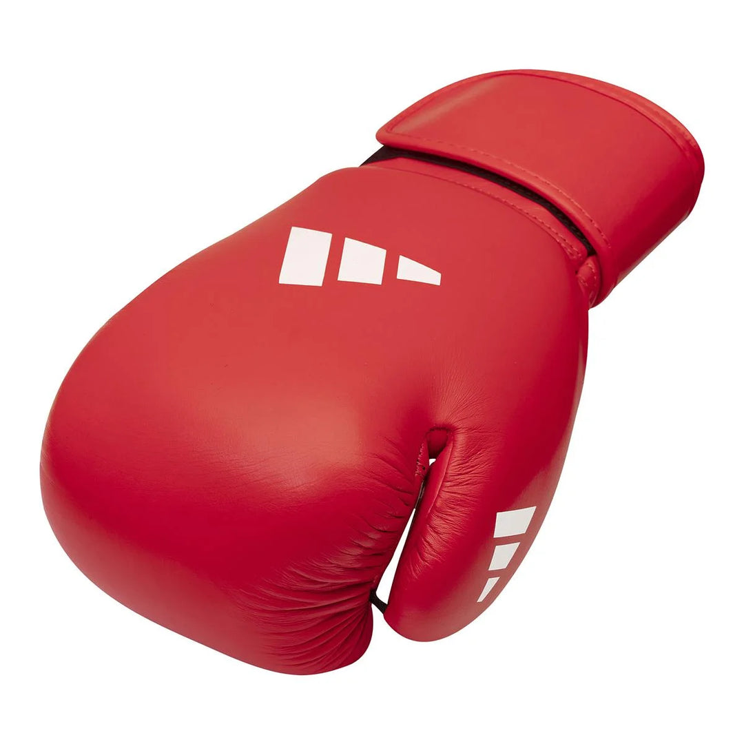 adidas World Boxing Boxhandschuhe, Rot/Weiss