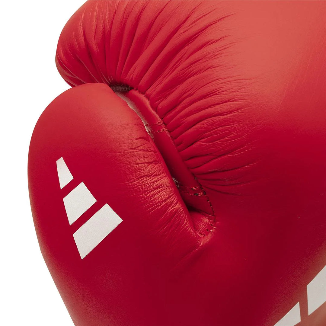 adidas World Boxing Boxhandschuhe, Rot/Weiss