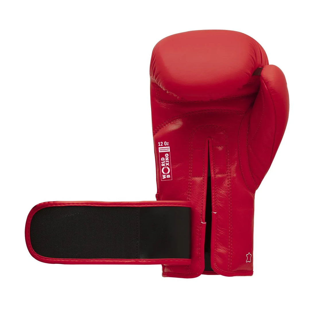 adidas World Boxing Boxhandschuhe, Rot/Weiss