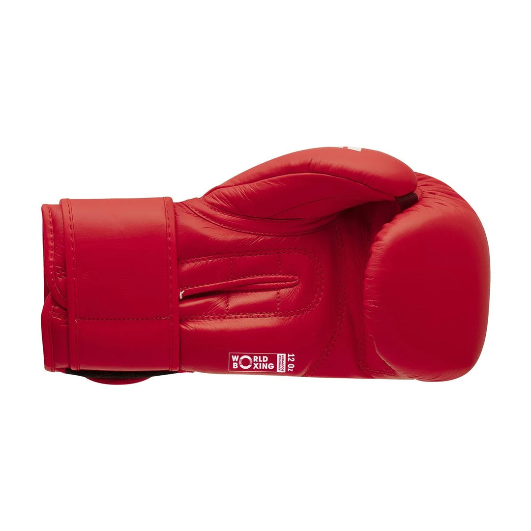 adidas World Boxing Boxhandschuhe, Rot/Weiss