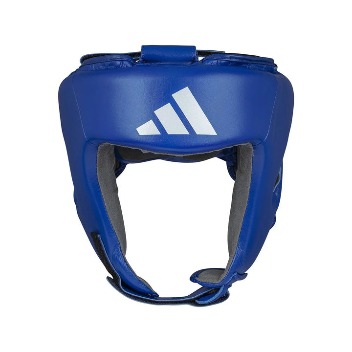 adidas World Boxing Kopfschutz, Blau/Weiss