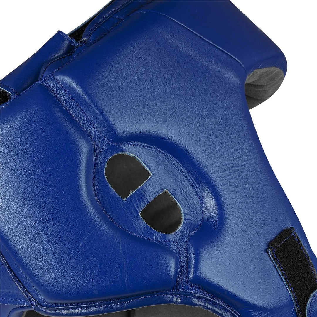 adidas World Boxing Kopfschutz, Blau/Weiss