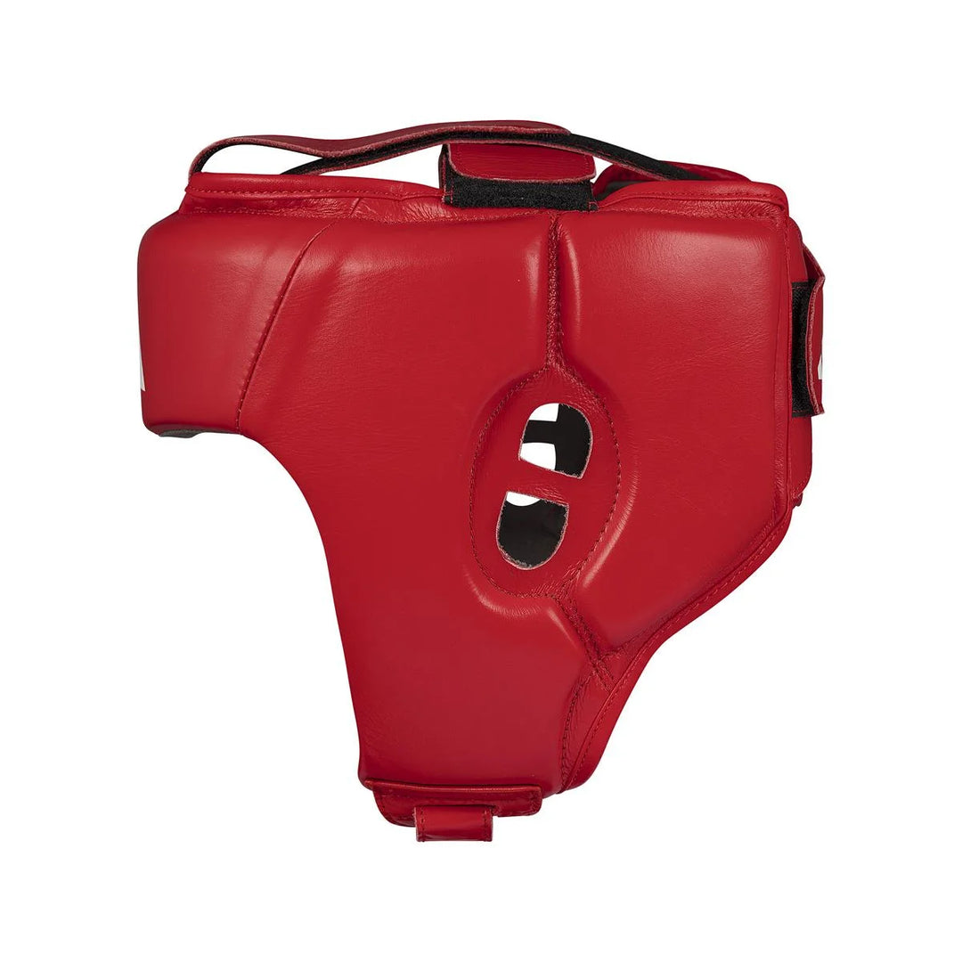 adidas World Boxing Kopfschutz, Rot/Weiss