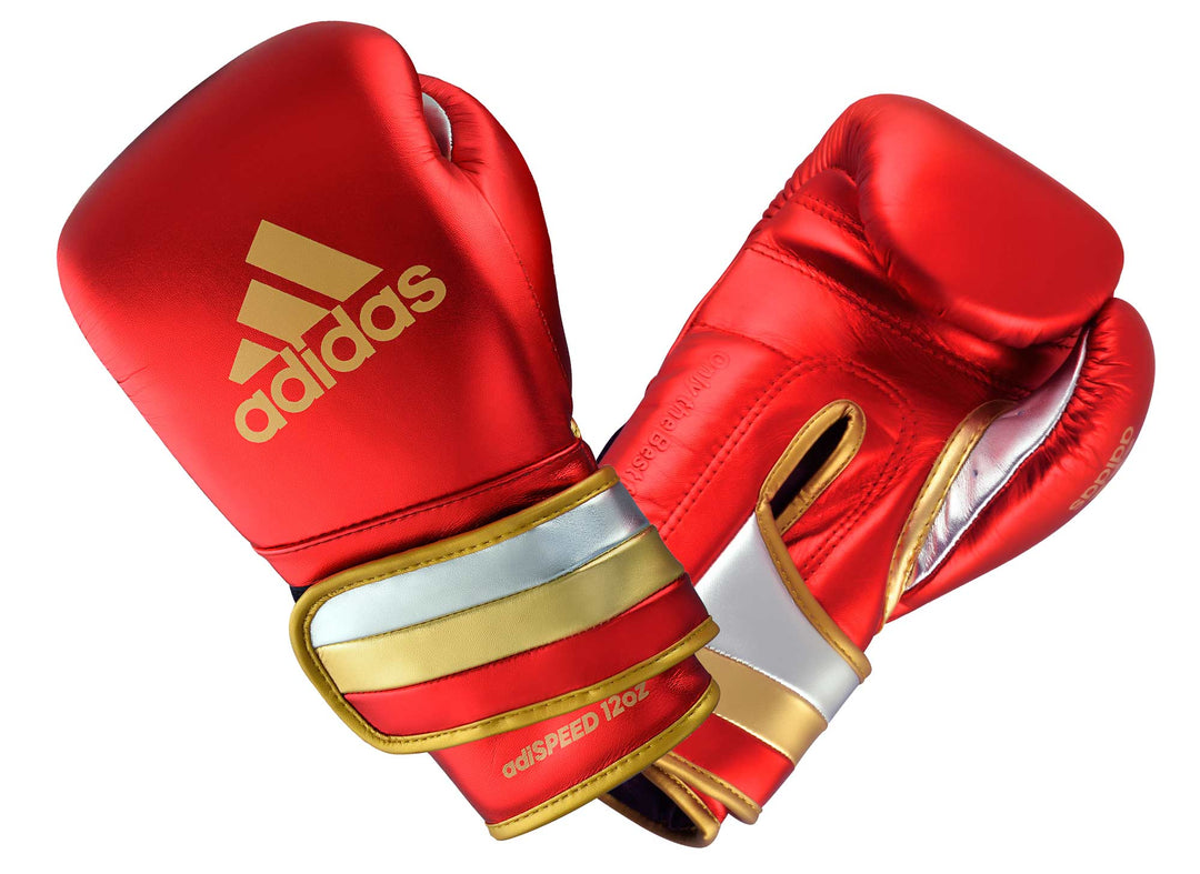 adidas Speed ​​50 Boxing Gloves for Women, Magenta/White