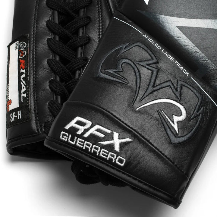 Rival RFX-Guerrero SF-H Boxhandschuhe, Schwarz
