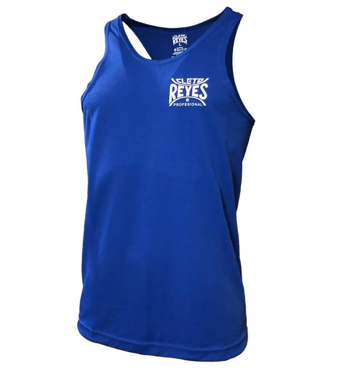 Boxer Cleto Reyes bleu