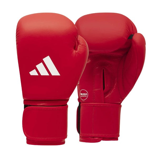 adidas IBA/AIBA Boxhandschuhe, Rot/Weiss