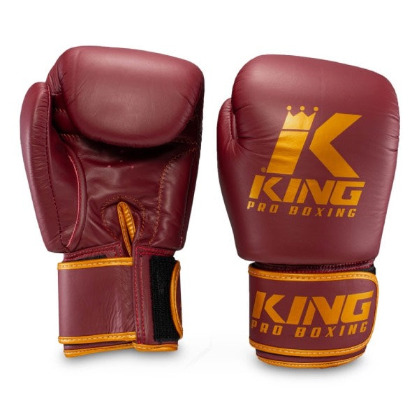 King Pro Boxing Boxhandschuhe BGVL 3 Oxblood