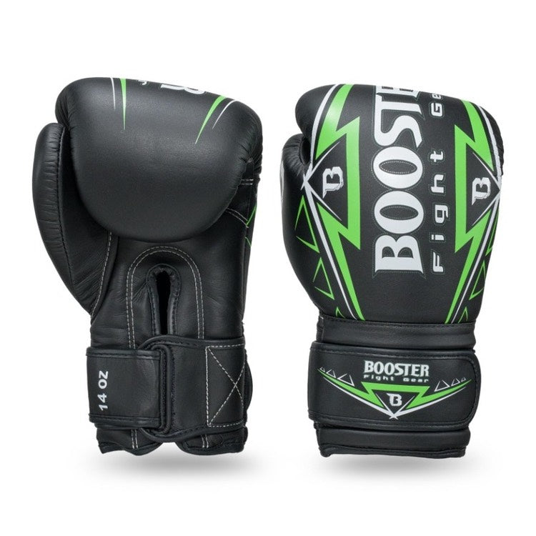 Booster Warrior Boxhandschuhe 16 oz, Schwarz/Grün