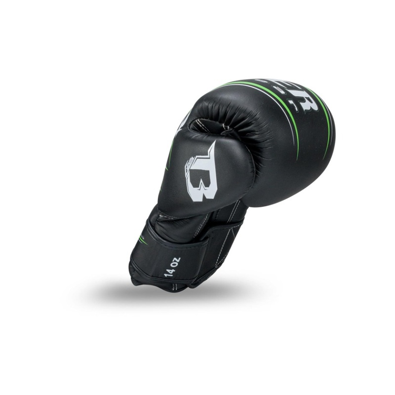 Booster Warrior Boxhandschuhe 16 oz, Schwarz/Grün
