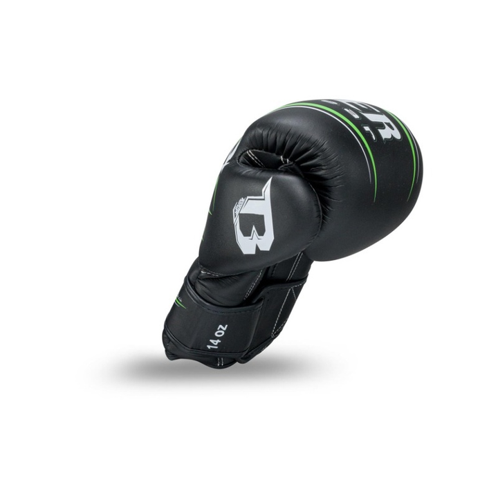 Booster Warrior Boxhandschuhe 16 oz, Schwarz/Grün
