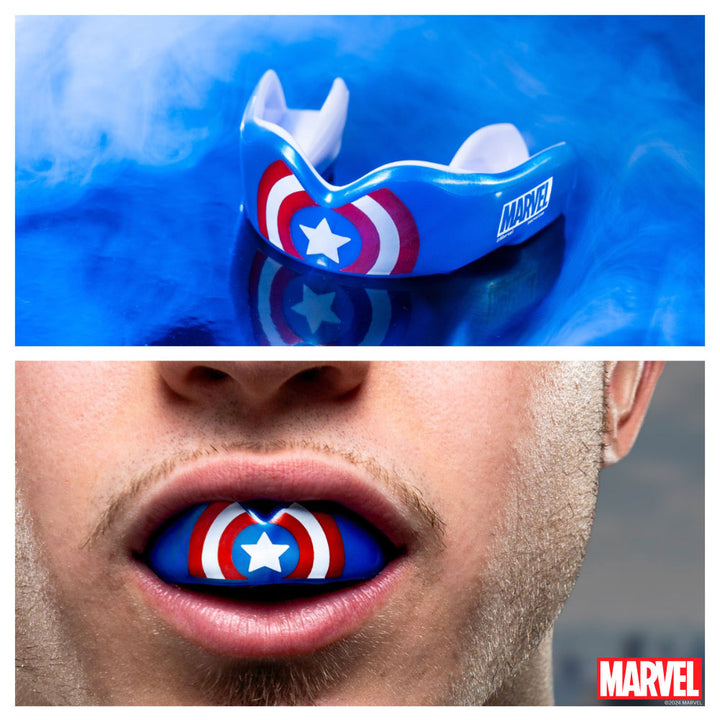 SAFEJAWZ Marvel Mundschutz Captain America