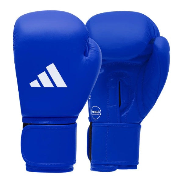 adidas IBA/AIBA Boxhandschuhe, Blau/Weiss