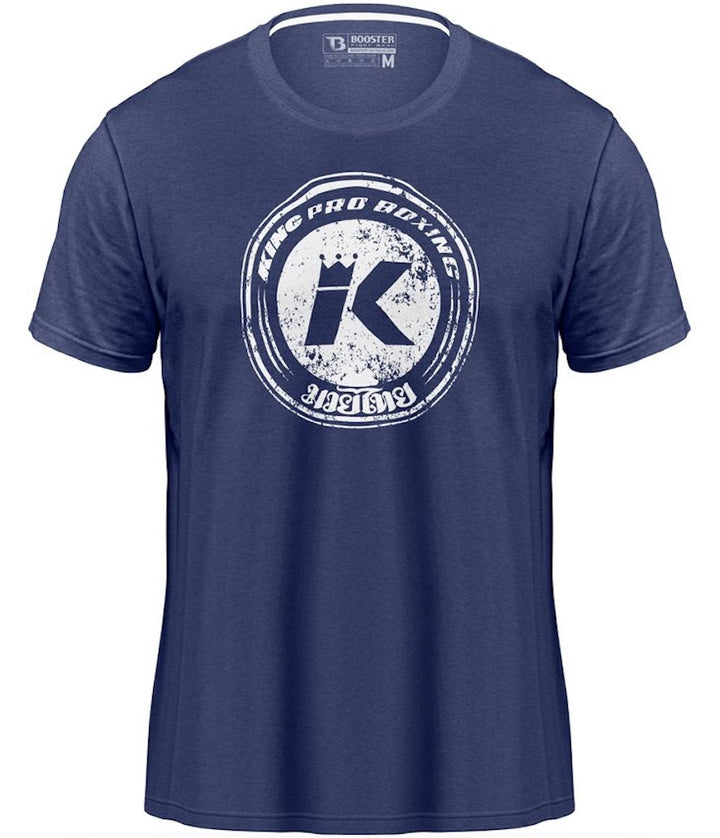 King Pro Boxing T-Shirt Blau