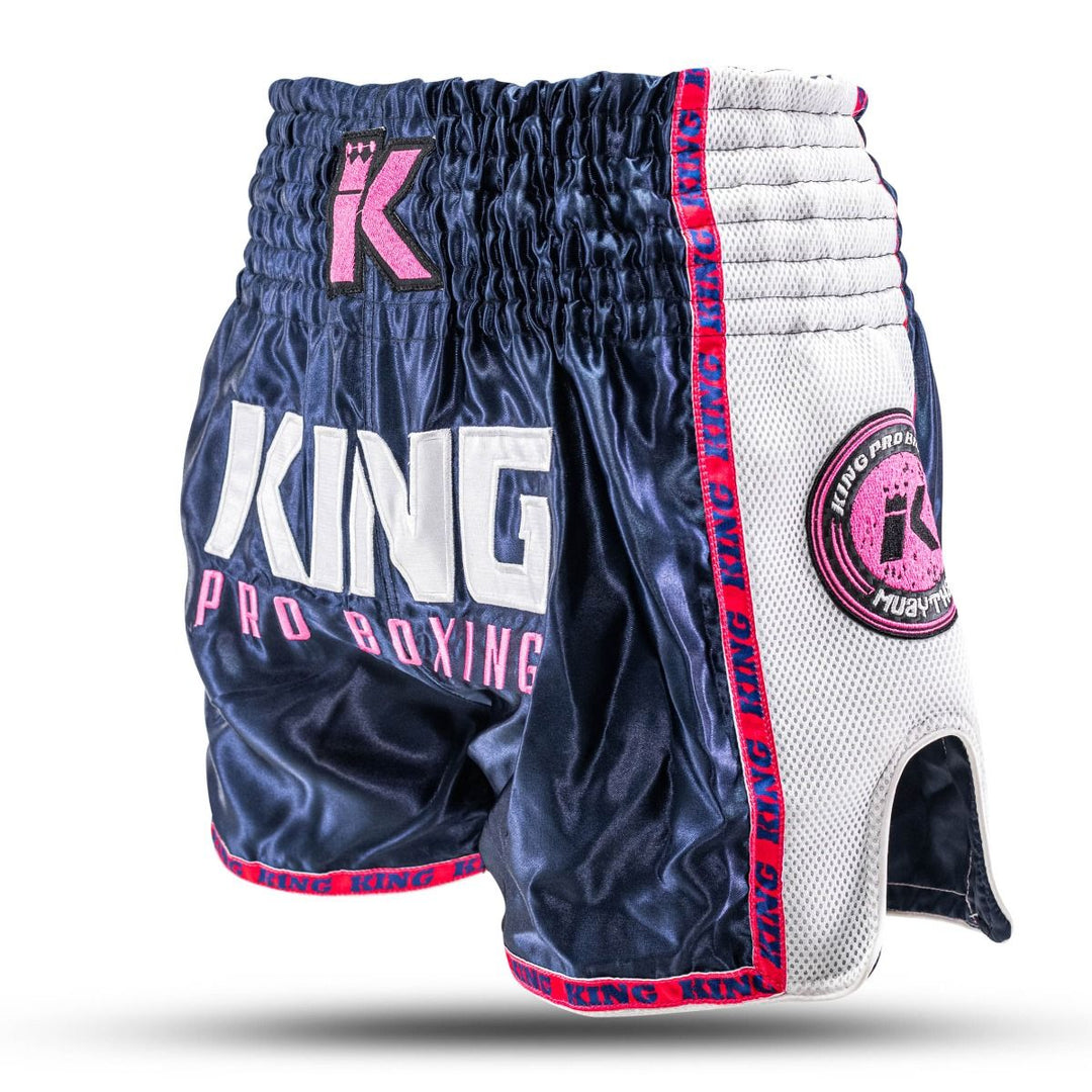 King Pro Boxing Neon 1 Muay Thai Shorts Pink