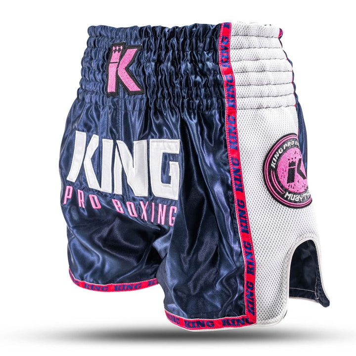 King Pro Boxing Neon 1 Muay Thai Shorts Pink