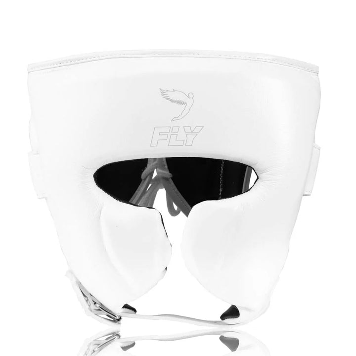 Fly "Knight X" Kopfschutz fürs Boxen, Weiss