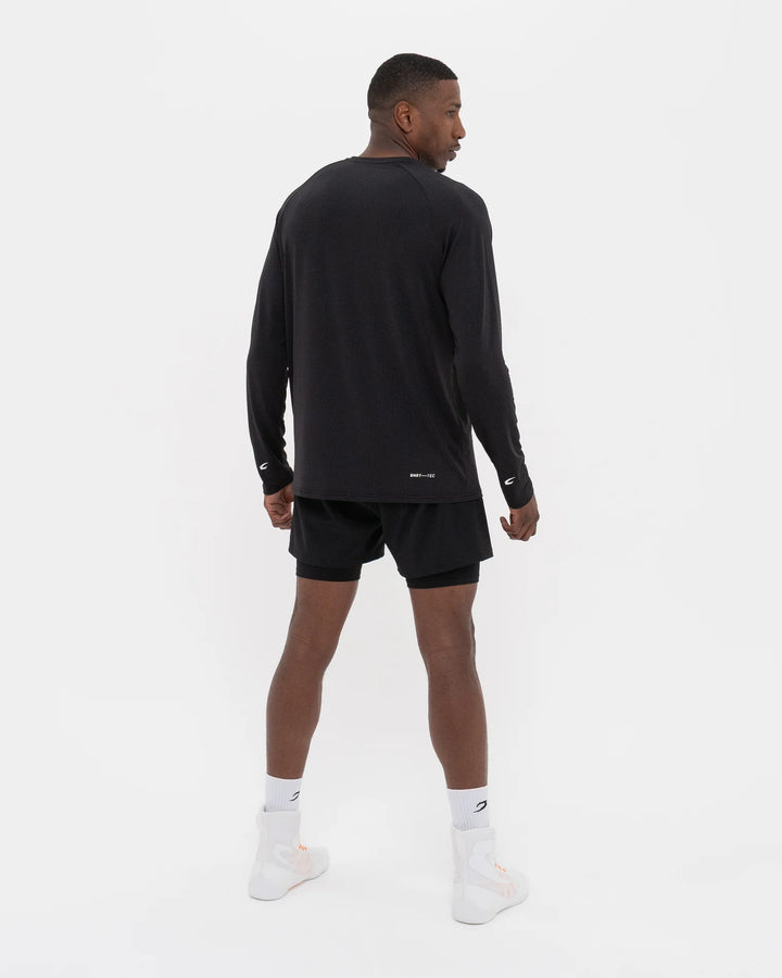 Boxraw Valdes Longsleeve T-Shirt Schwarz