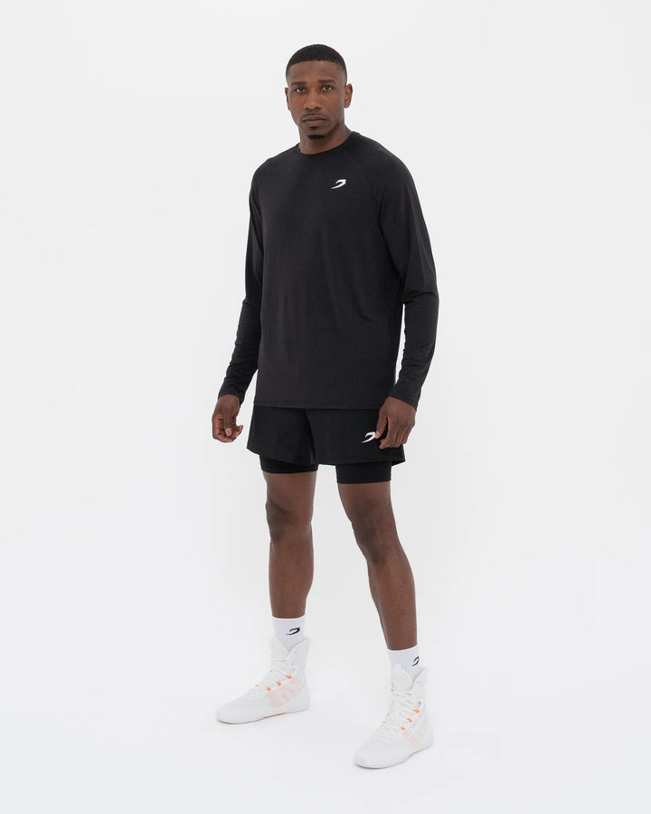 Boxraw Valdes Longsleeve T-Shirt Schwarz