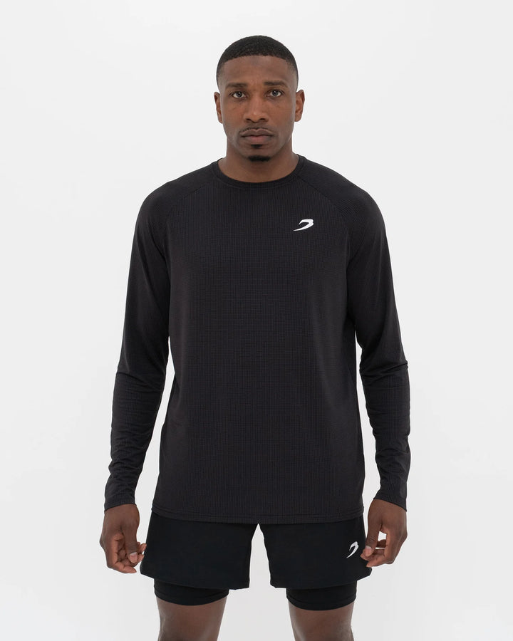 Boxraw Valdes Longsleeve T-Shirt Schwarz