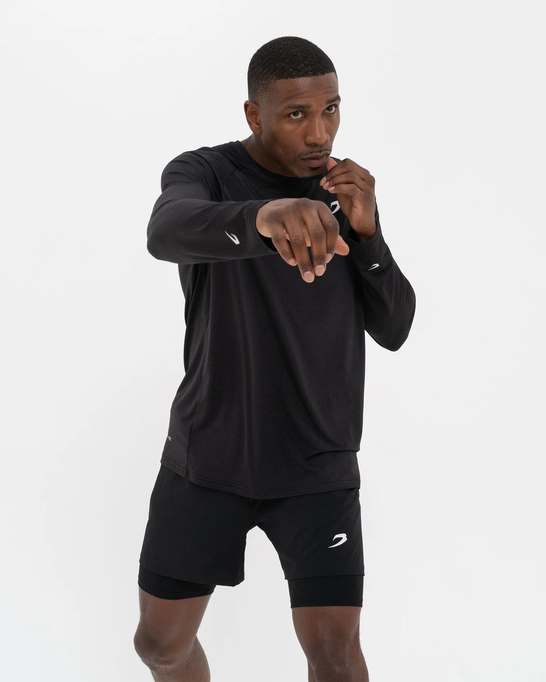 Boxraw Valdes Longsleeve T-Shirt Schwarz