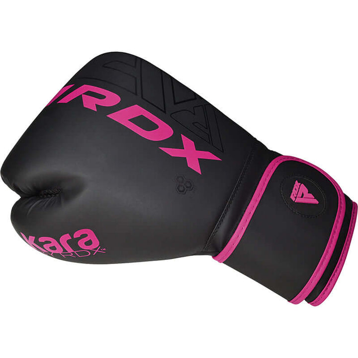 RDX F6 Kara Boxhandschuhe für Frauen, Schwarz/Pink