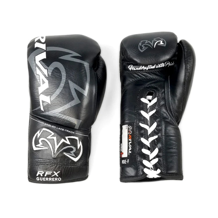 Rival RFX-Guerrero HDE-F Boxing Gloves, Black 