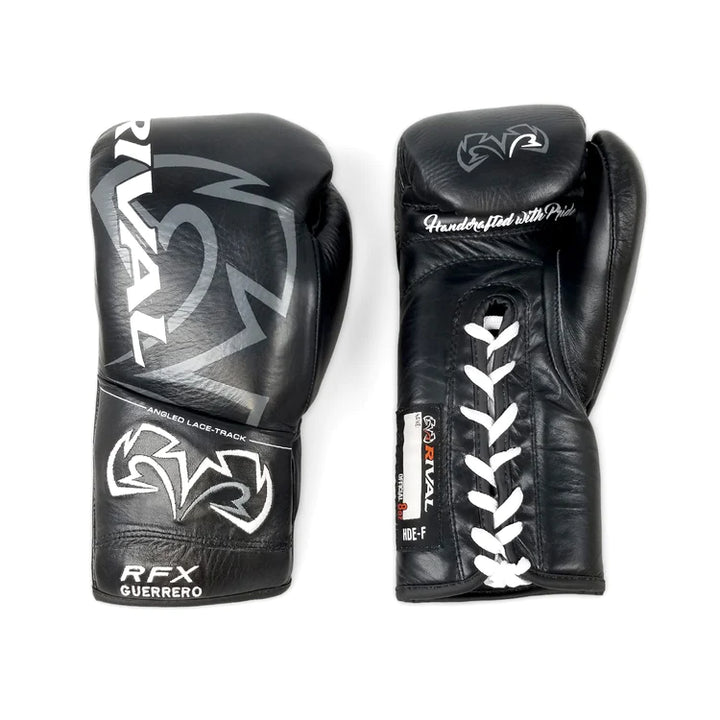 Rival RFX-Guerrero HDE-F Boxing Gloves, Black 