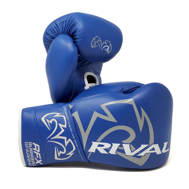 Rival RFX-Guerrero boxing gloves sparring blue
