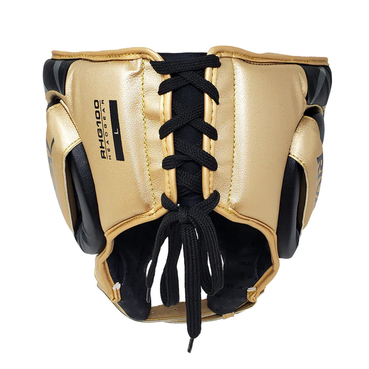 Rival RHG100 Headguard Black/Gold