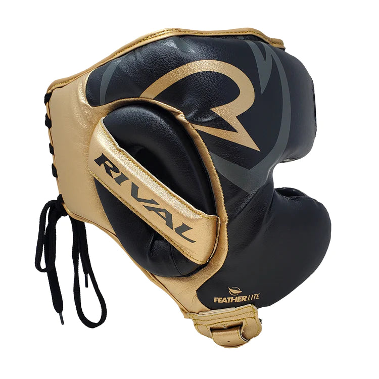 Rival RHG100 Headguard Black/Gold