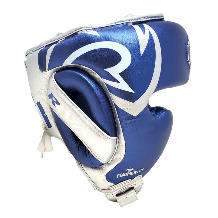 Rival RHG100 Headguard Blue/Silver