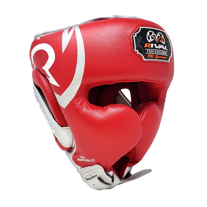 Rival RHG100 Headguard Red/Silver