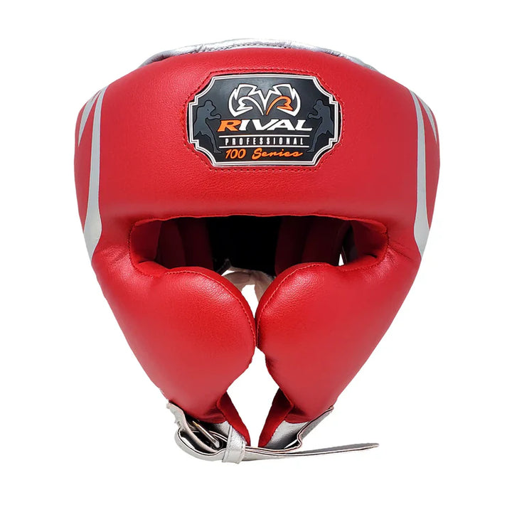 Rival RHG100 Headguard Red/Silver