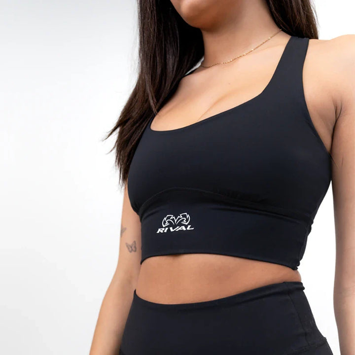 Rival Sports Bra, Schwarz