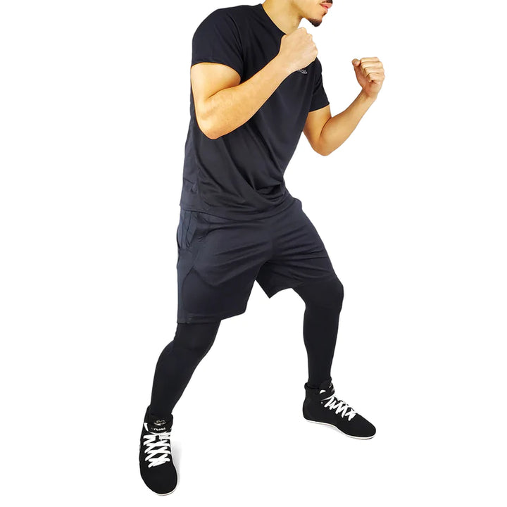 T-shirt Rival Elite Active, noir