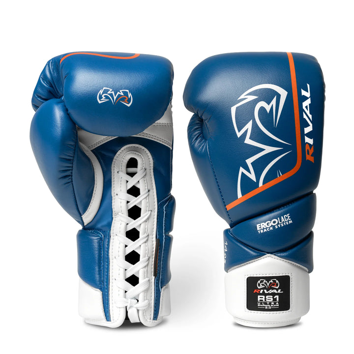 Rival RS1 Ultra Boxing Gloves Sparring White