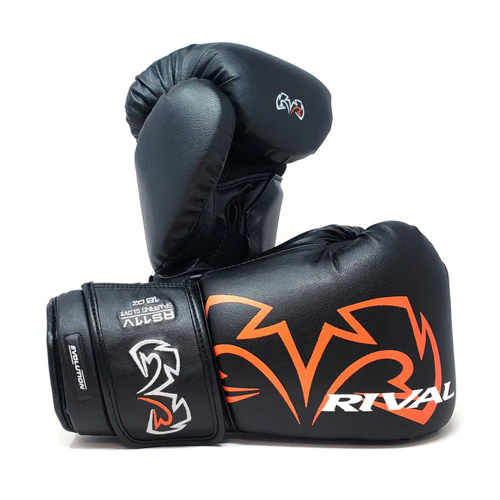Rival RS11V Evolution Boxhandschuhe Sparring Schwarz