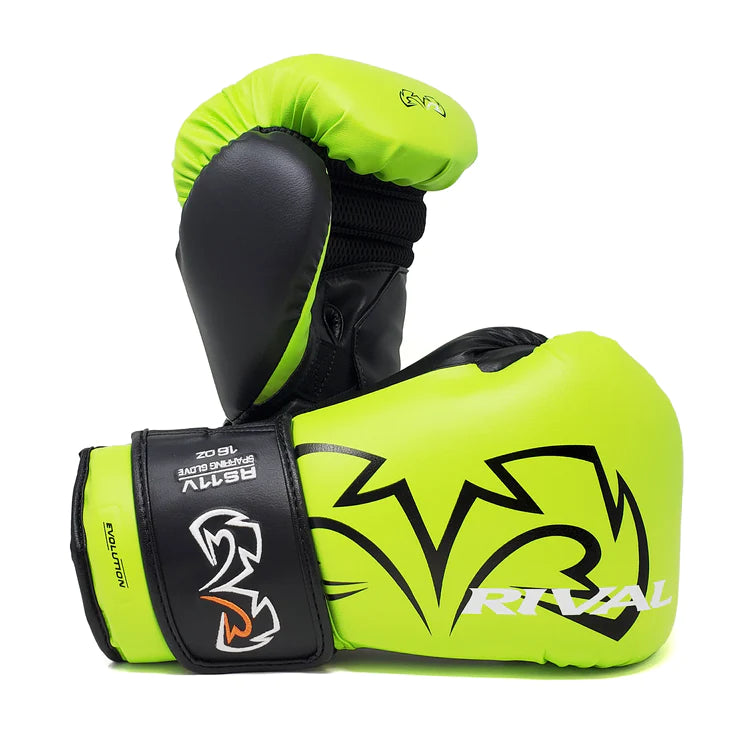 Rival RS11V Evolution Boxhandschuhe Sparring Lime