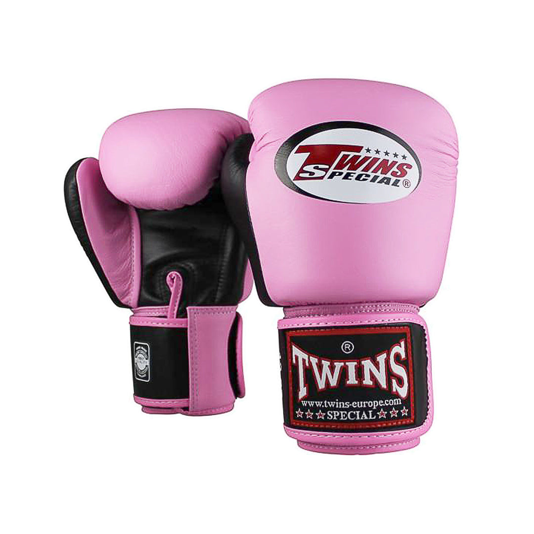 Twins Boxhandschuhe für Frauen BGVL 3 Pink/Schwarz
