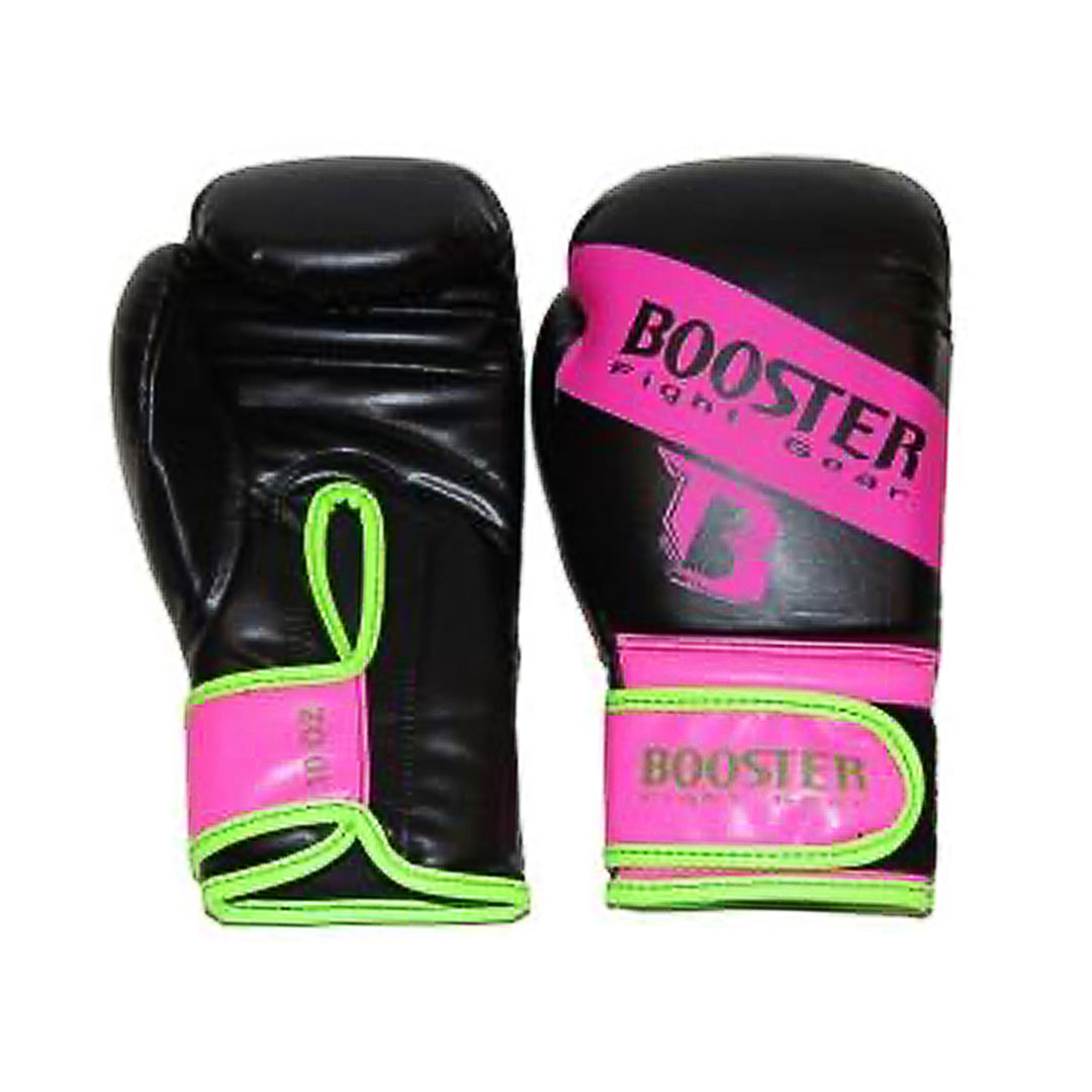 Frauen Boxhandschuhe Booster "Neon Blast" Schwarz/Pink