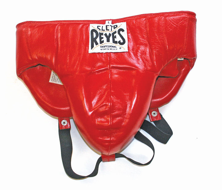 Cleto Reyes Cup Groin Guard for Boxing, Red (without kidney protection)