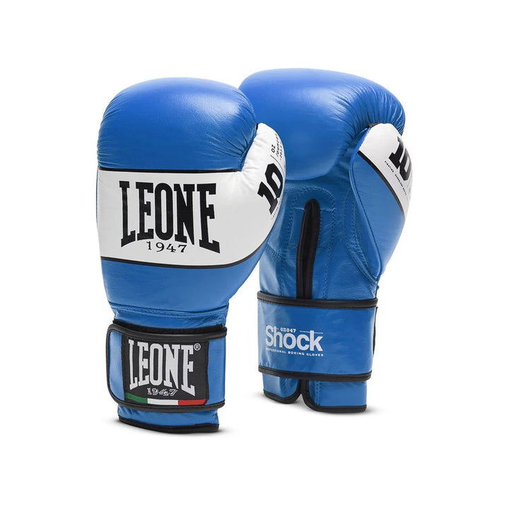 Leone Boxhandschuhe "Schock" , Blau